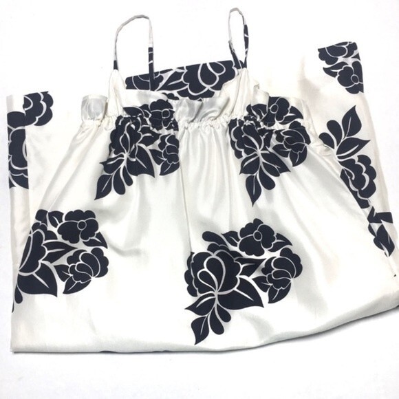 Club Monaco Silk Floral Strapy Mini Dress Small - Picture 7 of 10